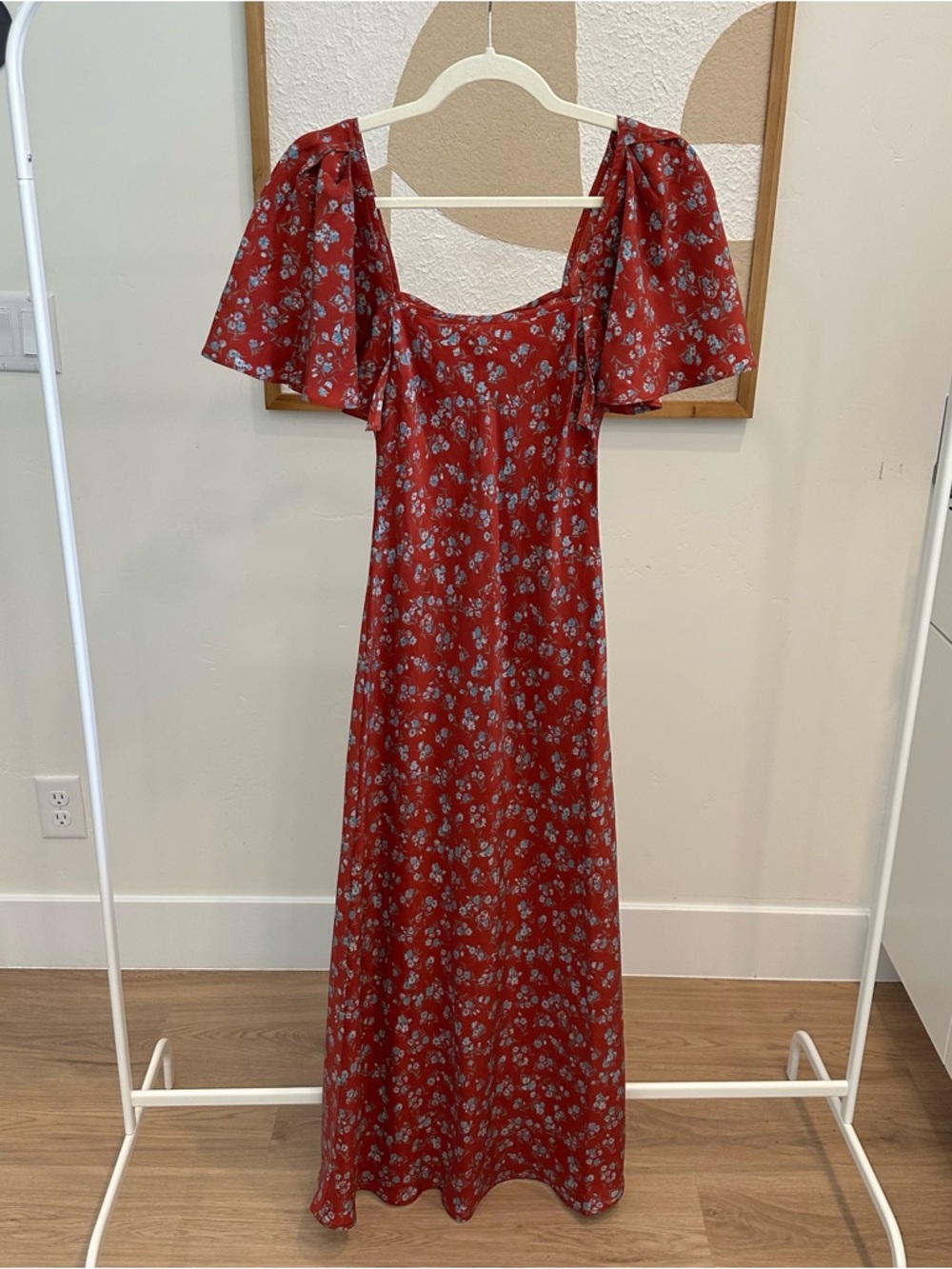 Christy Dawn Square Neck Floral Dress